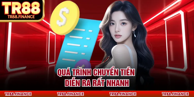 Giới Thiệu 3 Quá trình chuyển tiền diễn ra rất nhanh